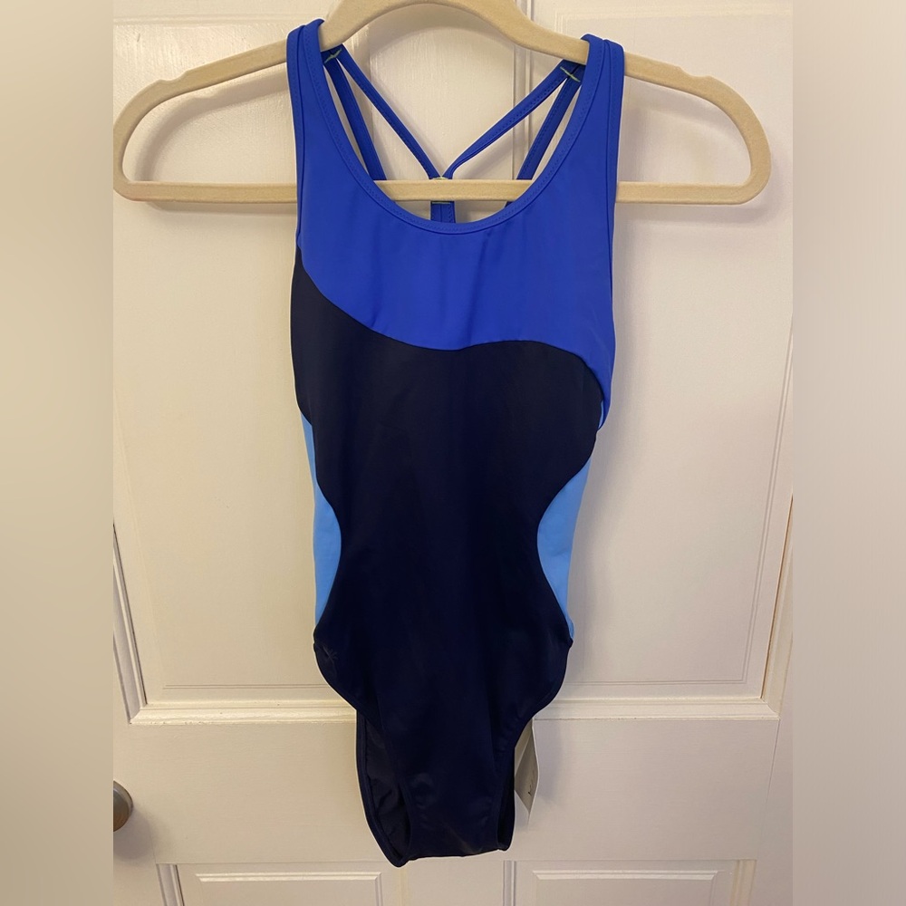 NWT Athleta Colorblock One-piece